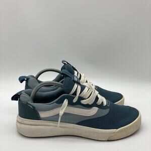 Mens Size 9 Vans UltraRange Rapidweld Navy/Blue Athletic Running Skate Shoes